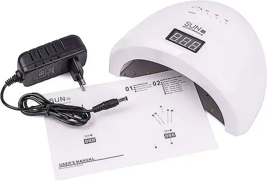 Nageltrockner UV / LED 48W Weiß