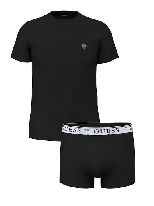 Guess Tee+trunk Pack Jet Black Guess Tee+trunk Pack Jet Black