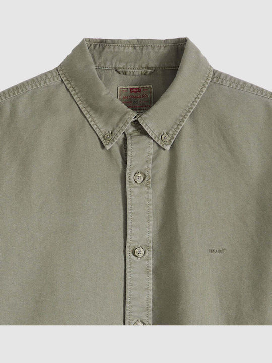 Authentic Long-sleeved Shirt Khaki