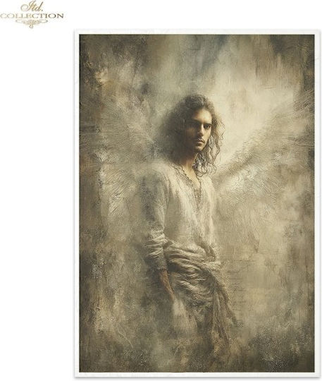 Ριζόχαρτα Ντεκουπάζ Itd Light & Shadow Σετ 3 Τεμ 30x40cm