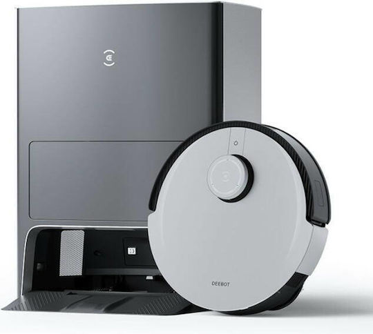 Ecovacs Deebot X8 Pro Omni Σκούπα Ρομπότ με Χαρτογράφηση Laser & Απορρόφηση 18000Pa Μαύρη