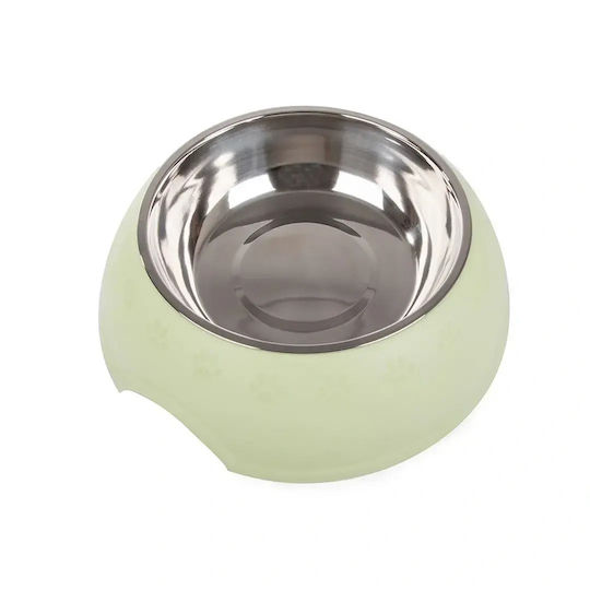 Verk Group Metallisch Schalen Futter für Hund & Katze auf Basis von 1.2lt in Hellblau Farbe