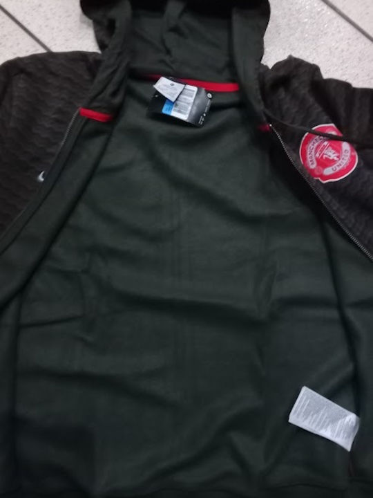 Vintage Team Manchester United Ανδρική Ζακέτα Μαύρη