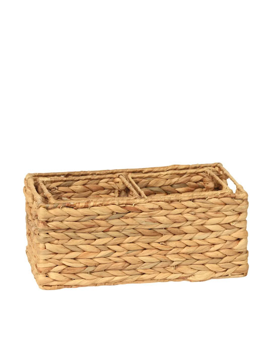 Polihome Dekorative Körbe Rattan Braun