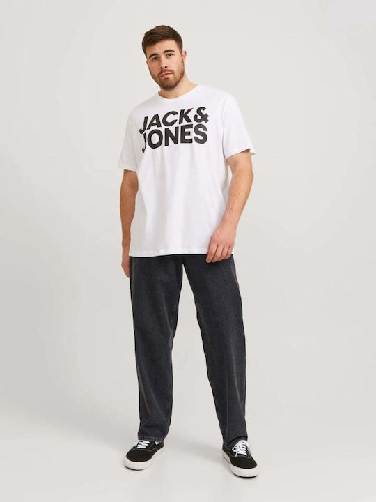 Plus Pantaloni Jeans pentru Bărbați Dark Gray