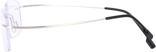 KRZ Lesebrille +3.00 Herrenuhren in Silber Farbe KRZRIM300