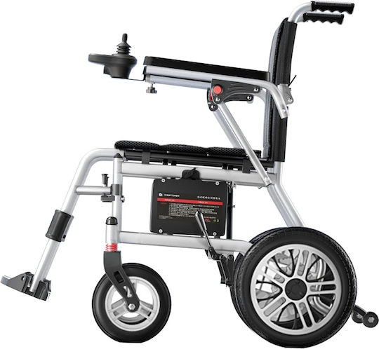Electric Wheelchair 12" Folding LW01301A Black
