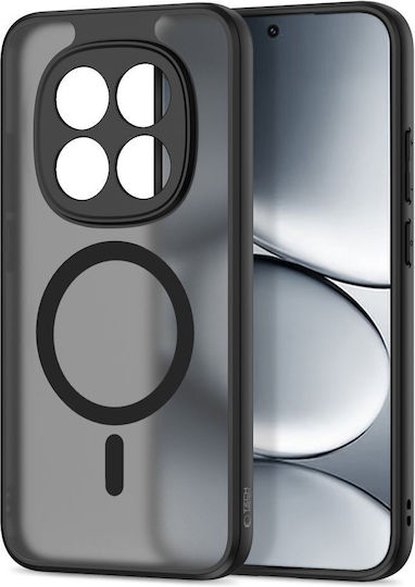 Tech-Protect Magmat Umschlag Rückseite Silikon / Kunststoff Schwarz (Redmi Note 15 Pro 5G)