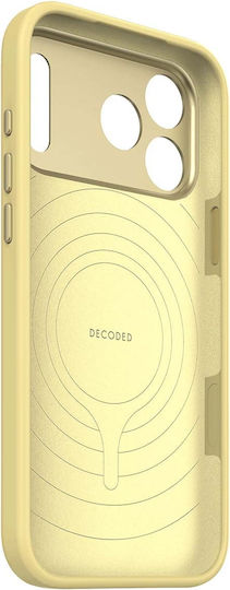Decoded Antimicrobial Back Cover Σιλικόνης Μπεζ (iPhone 17 Pro Max)