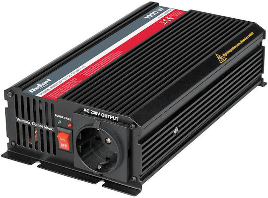 Kemot Car Inverter Modified Sinewave 1000W to Converter 12V DC in 230V AC