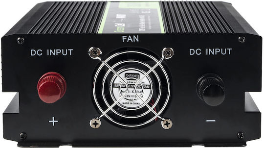 Green Cell Invertor Auto Unda sinusoidală pură 600W pentru Convertirea 12V DC în 220V AC