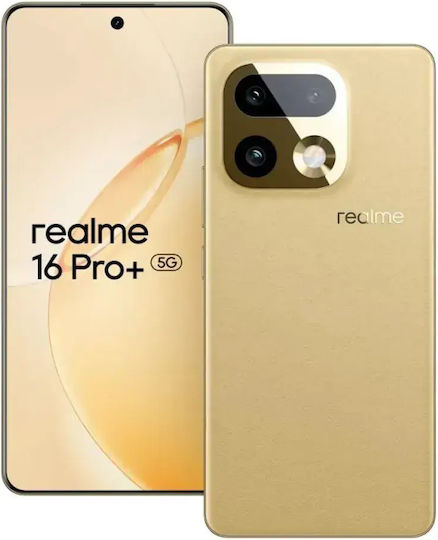 Realme 16 Pro+ 5G Dual SIM (12GB/512GB) Gold