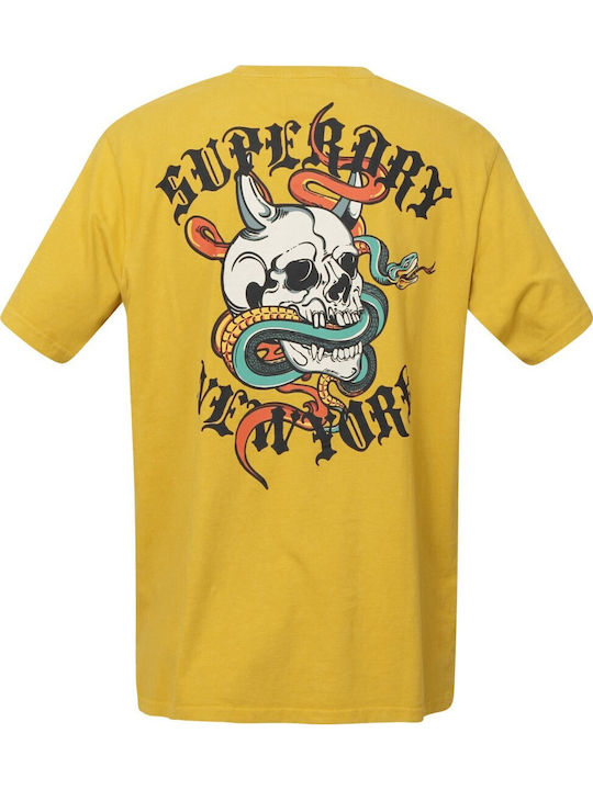 M D2 Ovin T-shirt Oil Yellow