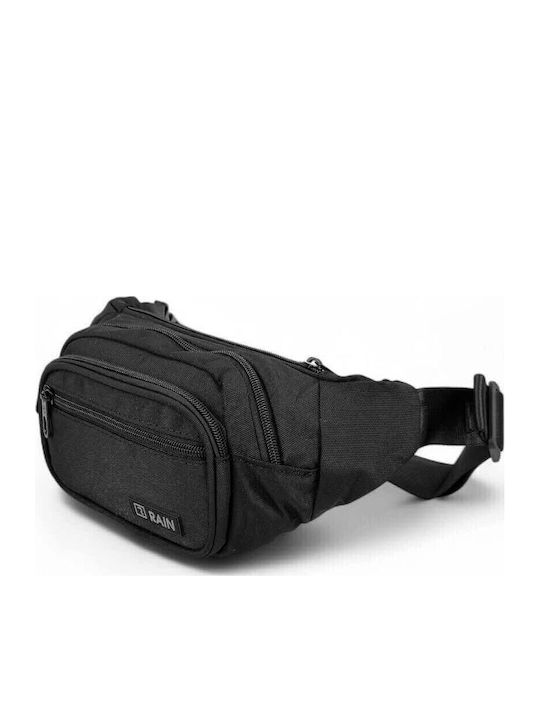 Herren Bum Bag Taille Schwarz