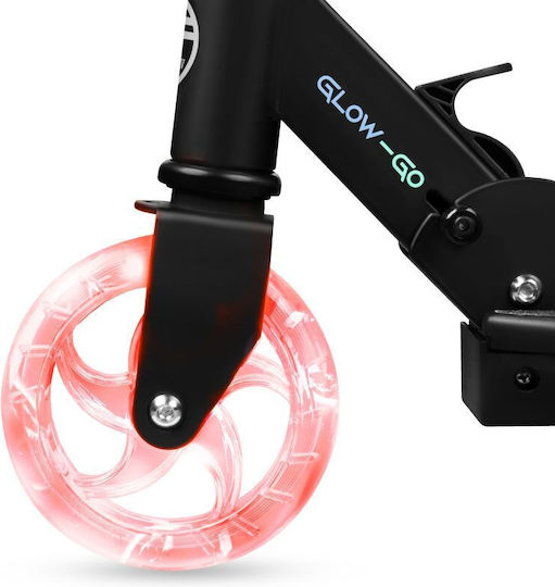 Spokey Kinderroller Klappbar Glow-Go 2-Rad Schwarz