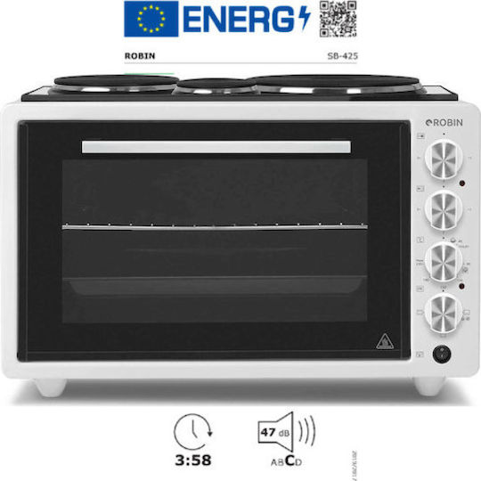 Robin Cuptor electric 42lt cu 3 arzatoare