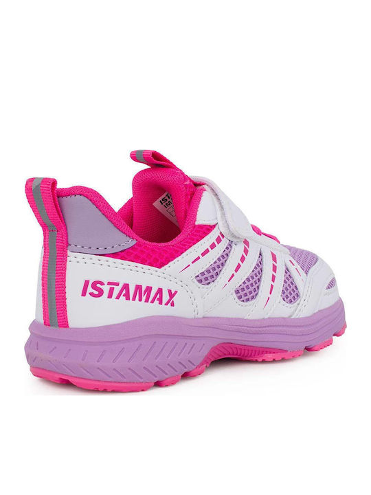 Παιδικά Sneakers Ανατομικά με Σκρατς Λιλά