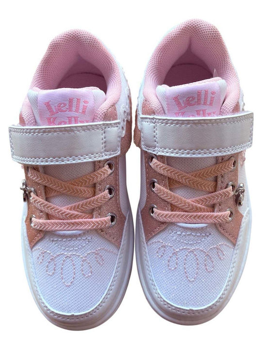 Frangetta Kids Sneakers with Lights White