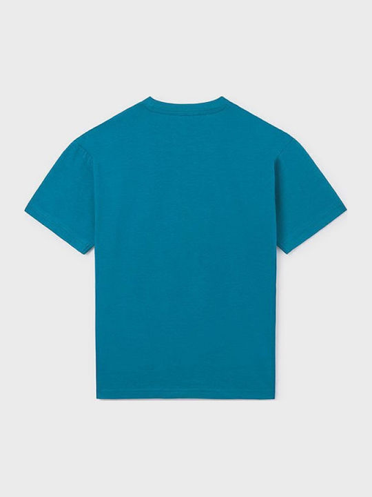 Kids' Shirt Short Sleeve Aqua