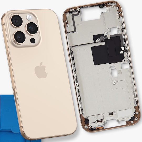 Avizar Replacement Midframe Iphone 16 Pro Max Gold