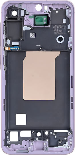 Clappio Твърда Рамка За Смяна Galaxy A55 Лилава