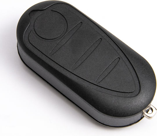 Foldable Car Key Shell with Blade with 3 Buttons for Alfa Romeo
