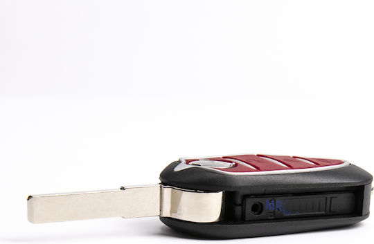 Foldable Car Key Shell with Blade with 3 Buttons for Alfa Romeo