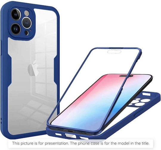 Techsuit ColorVerse 360 Vollschutz 1,25mm Blaue Handyhülle für Oppo Reno13 Pro