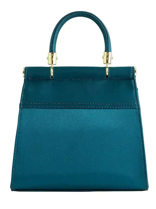 Women's Bag Tote Handbag Petrol Blue