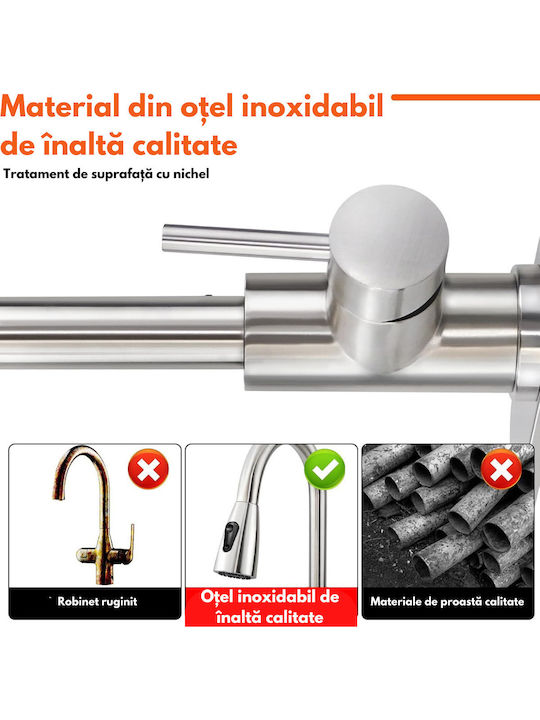 Inco Kitchen Faucet Counter Gray