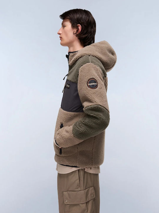 3 Cb Jacke Braun