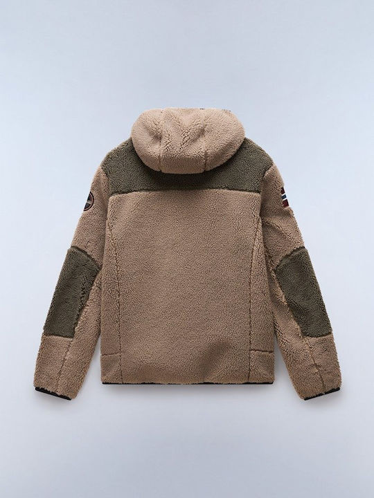 3 Cb Jacke Braun