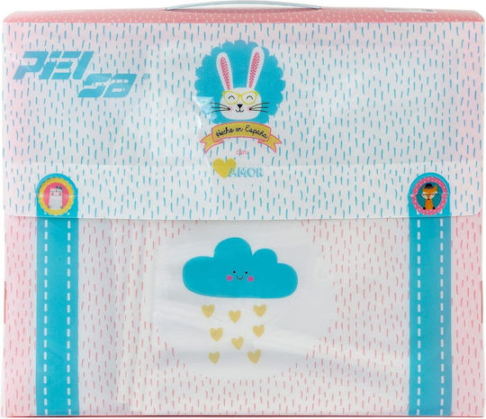 Piel SA Baby Blanket Cot Bear Moon 110x140cm