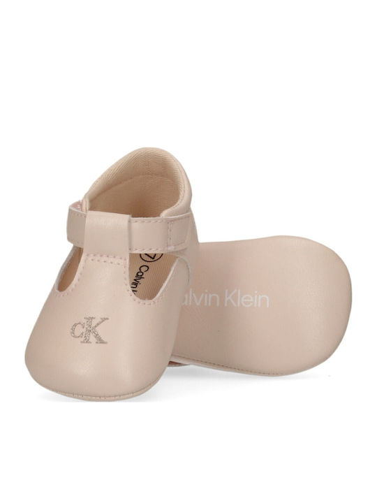 Calvin Klein Βρεφικές Μπαλαρίνες Αγκαλιάς Ροζ