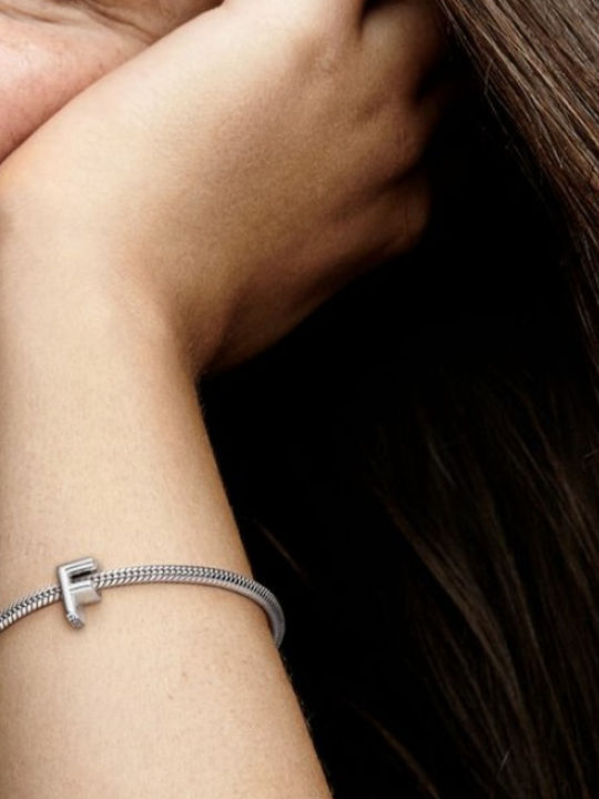 Pandora Charm Μονόγραμμα από Ασήμι