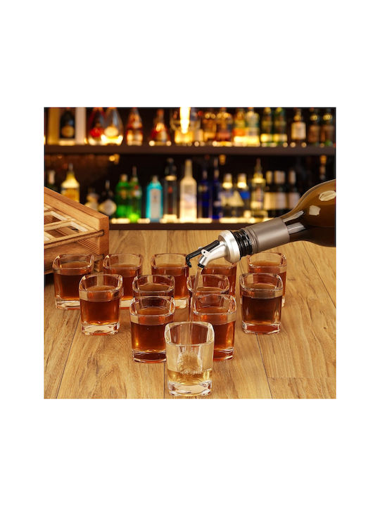 Belle Vous Shot Glasses made of Glass 60ml 12pcs