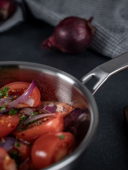 Kuhn Rikon Tigaie Culinary Fiveply Din Oțel Inoxidabil Cu Acoperire Ceramică 16cm
