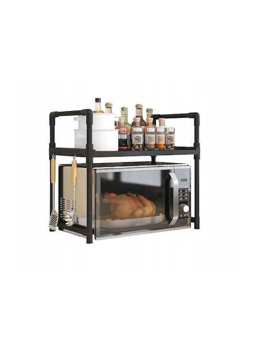 Kunststoff Mikrowellenofen Basis 49x48x32cm Schwarze