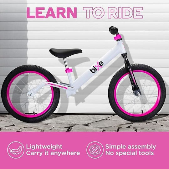 Bixe Bicicletă de Echilibru pentru Copii Roz