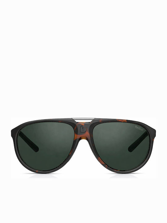 Bolle Unisex Γυαλιά Ηλίου με Καφέ Ταρταρούγα Σκελετό και Καφέ Polarized Φακό