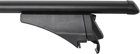 Menabo Autodachträger Aluminium Tiger Schwarz Farbe Honda CR-V V 5-Türer 2017 Flush oder Raised Dachreling 2 Stück 8590/mb