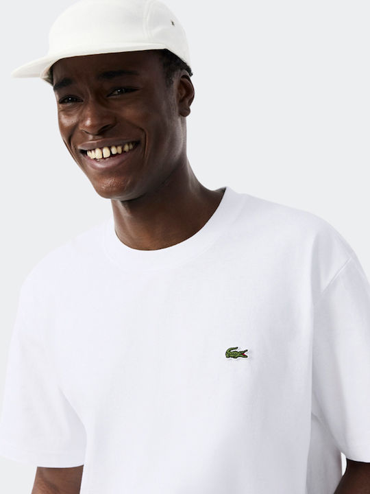 Herrenblusen Kurzarm T-Shirts Weiß