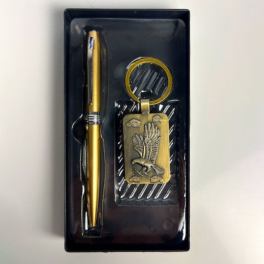 Velve Σετ Γραφείου mit Simeiomatario und Stift 1Stück