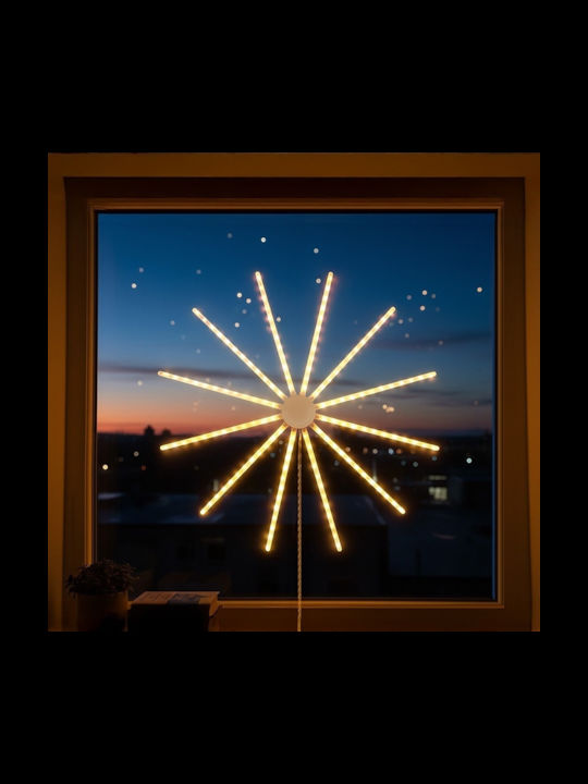 Star Crăciunesc Decorativ Stea cu lumină LED Plastic 1buc