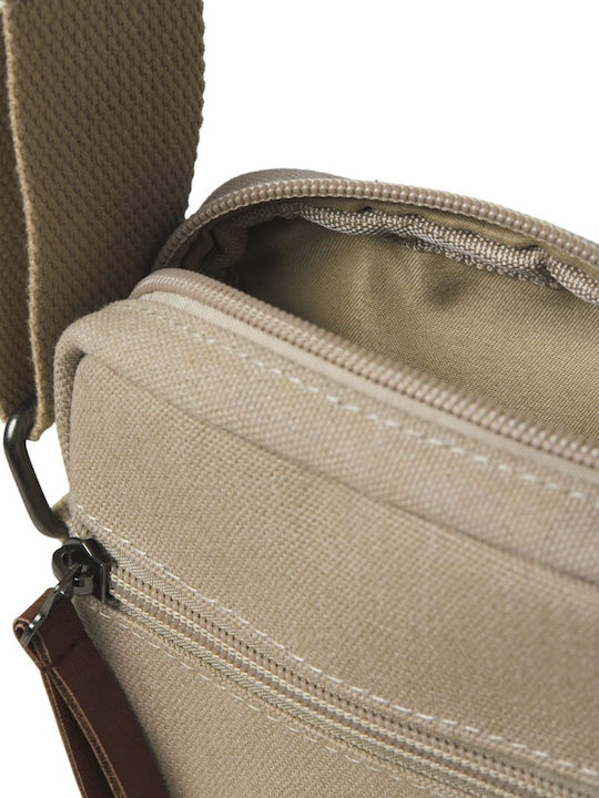 Herrentasche Sling Beige