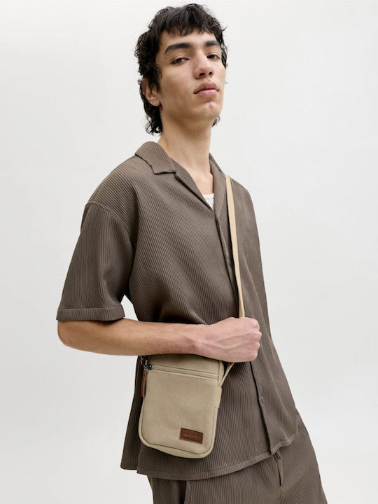 Herrentasche Sling Beige