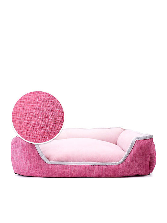 Sofa Dog Bed Pink 50x40cm