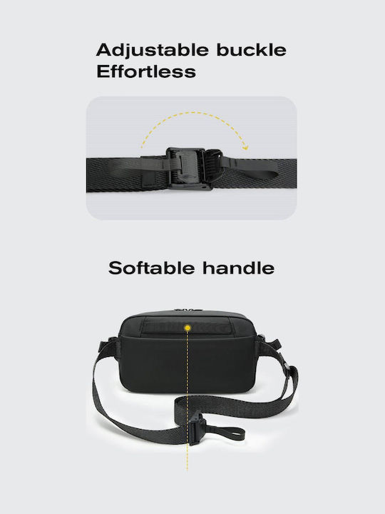 Herrentasche Schulter / Crossbody Schwarz