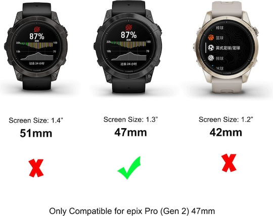 3d Full Coverage Soft Screen Protector for the Garmin Epix Pro 5pcs SYA002261602