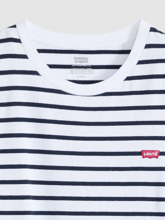 Perfect Tee Damen T-Shirt Gestreift Striped Blue